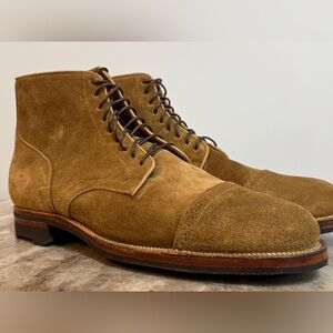 Viberg Service Boot Horween Chamois Roughout 10 / US 11 Suede Cap Toe